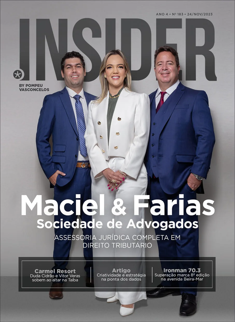Capa da Revista Insider nº 183, novembro de 2023